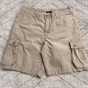 J Crew Men Cargo Shorts Beige Size 33